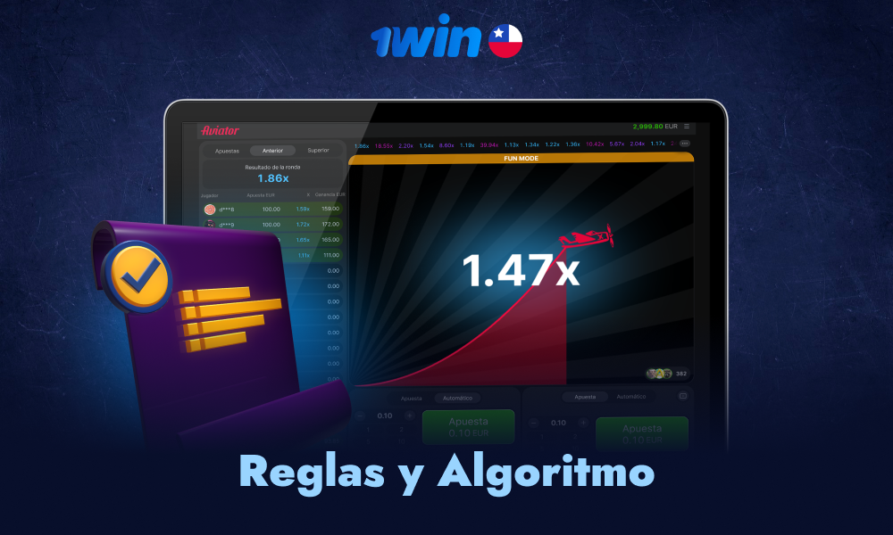 Aviator 1win Chile tiene reglas fáciles para todos