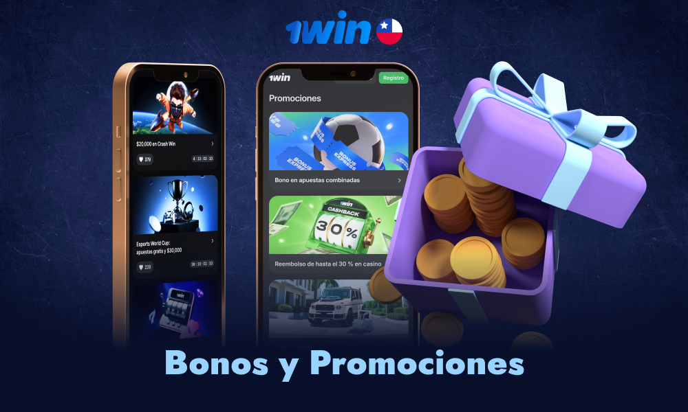 La aplicación 1Win en Chile proporciona generosos bonos de bienvenida para nuevos usuarios