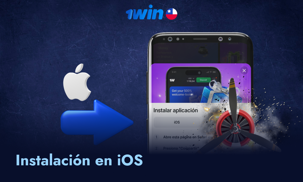 En iPhone, sigue los pasos para instalar