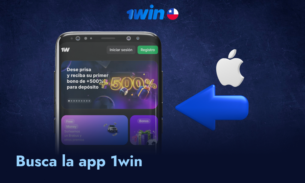 Encuentra la aplicación 1win