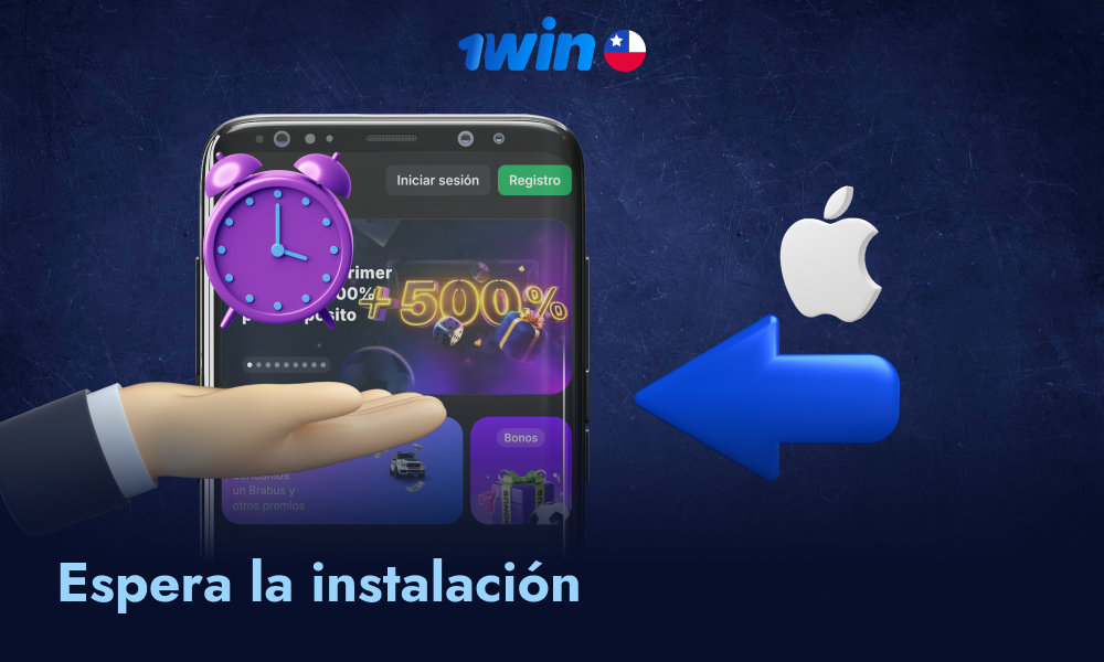 Aguarda la instalación